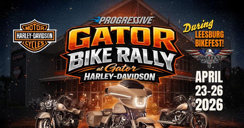Gator Bike Rally during Leesburg Bikefest