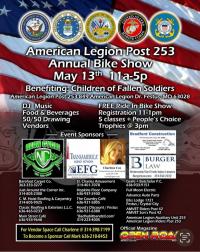 American Legion Post 253 Bike Show 