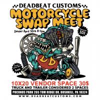 Deadbeat Customs Motorcycle Swap Meet at Poconos Park