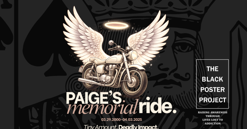 Paige's Memorial Ride For Fentanyl Awareness