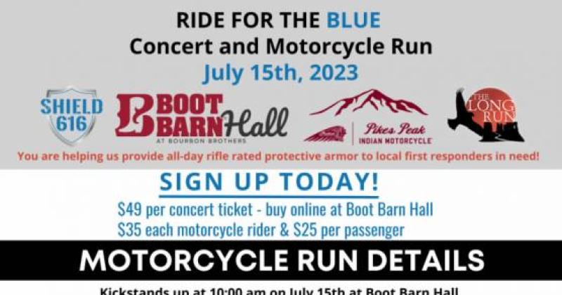Ride for the Blue