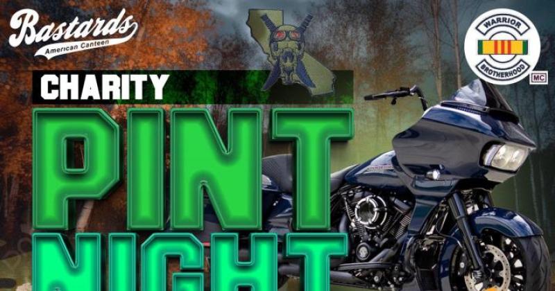 Bastards Temecula and Warrior Brotherhood MC Presents: Pint Night
