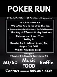 We Dare You To Ride For The Kids,, Poker Run