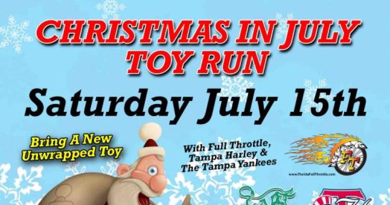 Christmas in July Toy Run! 