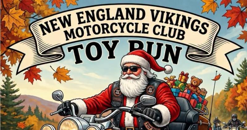 New England Vikings Motorcycle Club Toy Run