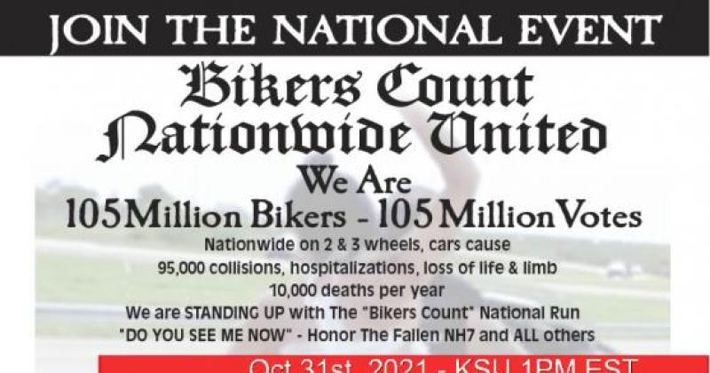 Bikers Count "Bloody Hell" National United Rally/Run