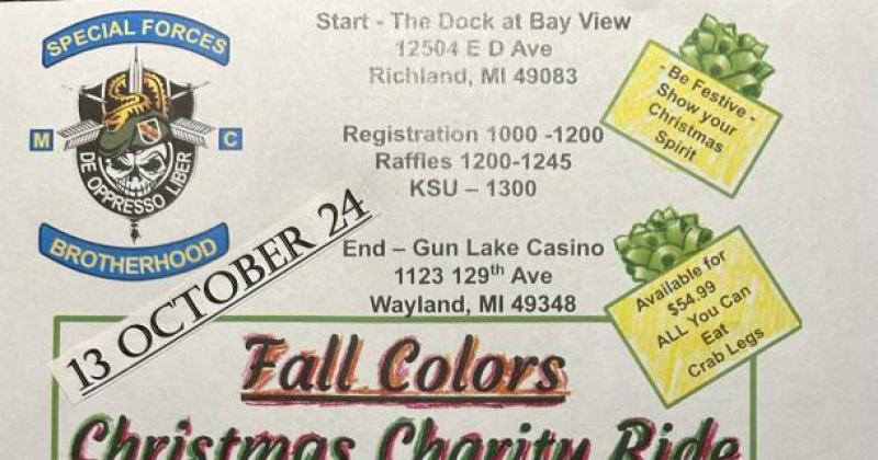 Fall Colors Christmas Charity Ride