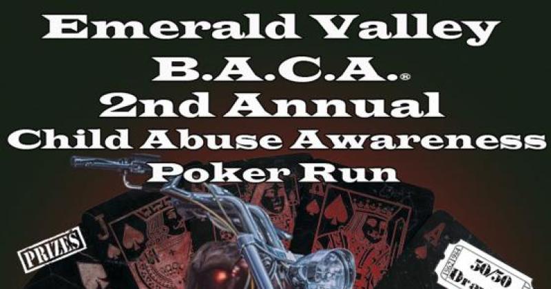 2nd Annual Emerald Valley Bikers Against Child Abuse - Awareness Ride & Poker Run