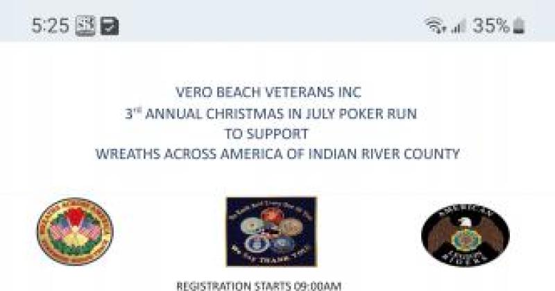 3rd Annual Christmas in July Poker Run