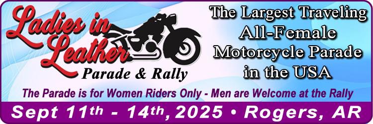 Ladies in Leather Parade & Rally 2025