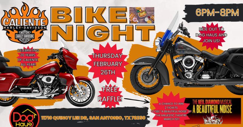 Bike Night at Dog Haus 