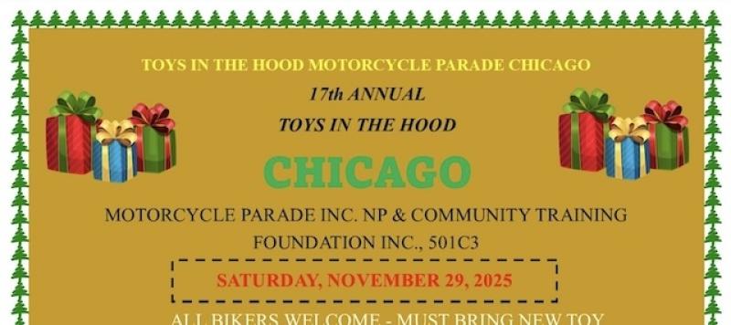 17th Annual Toys in the Hood Chicago Motorcycle Parade