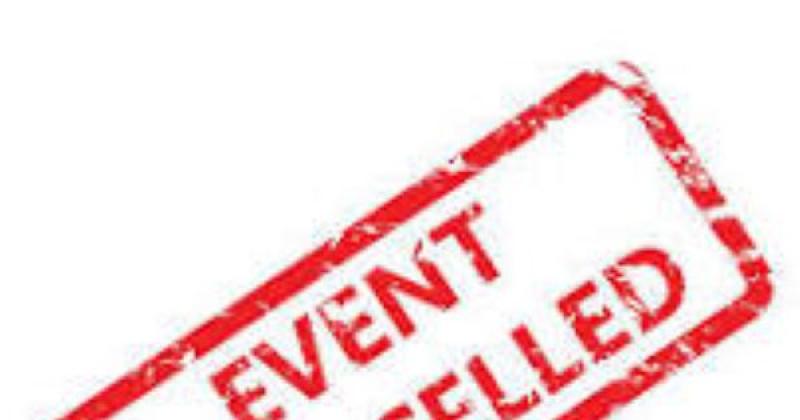 EVENT CANCELLED 